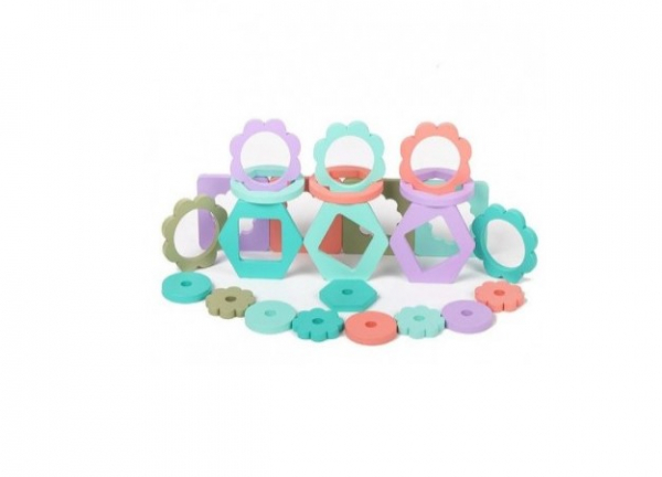 Joc Tip Montessori din lemn 4 Coloane Sortatoare [5]