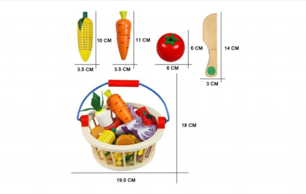 Cos cu legume din lemn [5]
