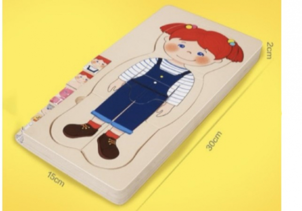 Puzzle educativ Corpul uman [3]