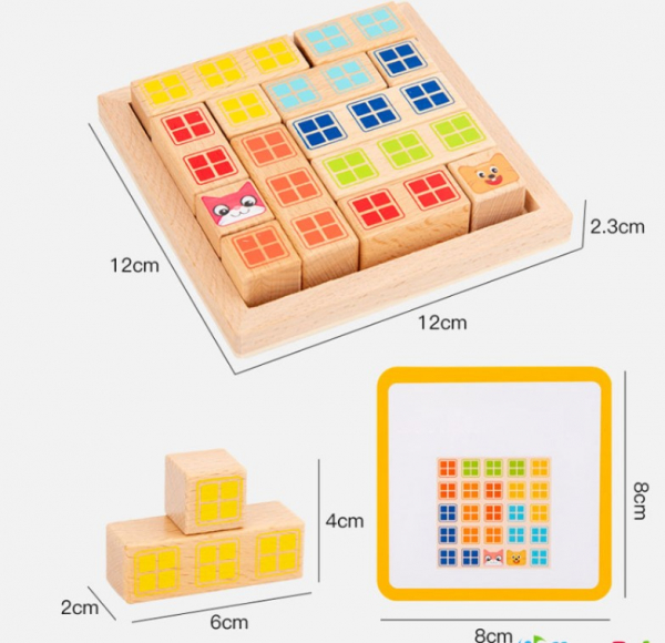 Cuburi logice- Joc tip Pixel draw [6]