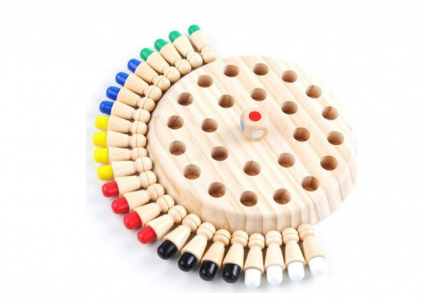 Joc de memorie din lemn - Memory Chess [7]