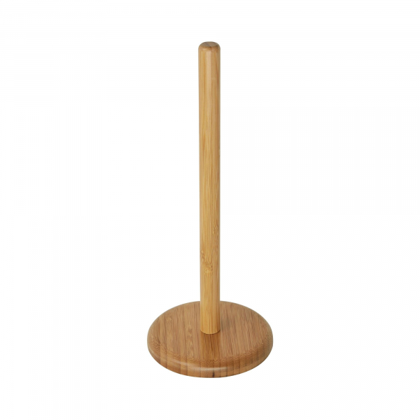 Suport rola de prosop de hartie din bambus, o13 x 33 cm