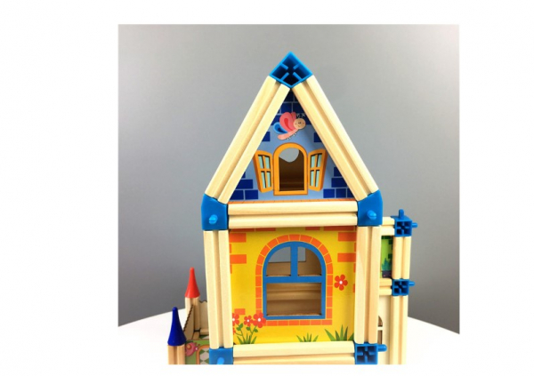 Set de construit din lemn Micul Arhitect [10]