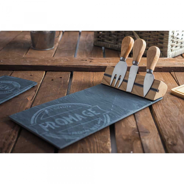 Platou Servire Branzeturi cu suport magnetic pentru cutite si accesorii [2]