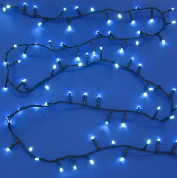 Instalatie de Craciun cu 100 de becuri LED ideale pentru decorarea pomului de Craciun si a intregii case [2]