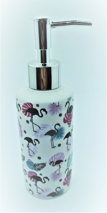 Set 4 accesorii baie din ceramica Model Flamingo [2]