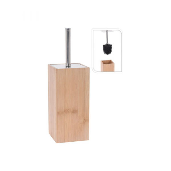 Set accesorii din bambus pentru baie format din dozator sapun lichid [7]