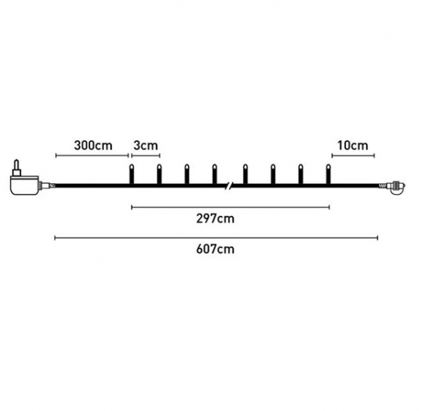 Instalatie de Craciun cu 100 de becuri LED [3]
