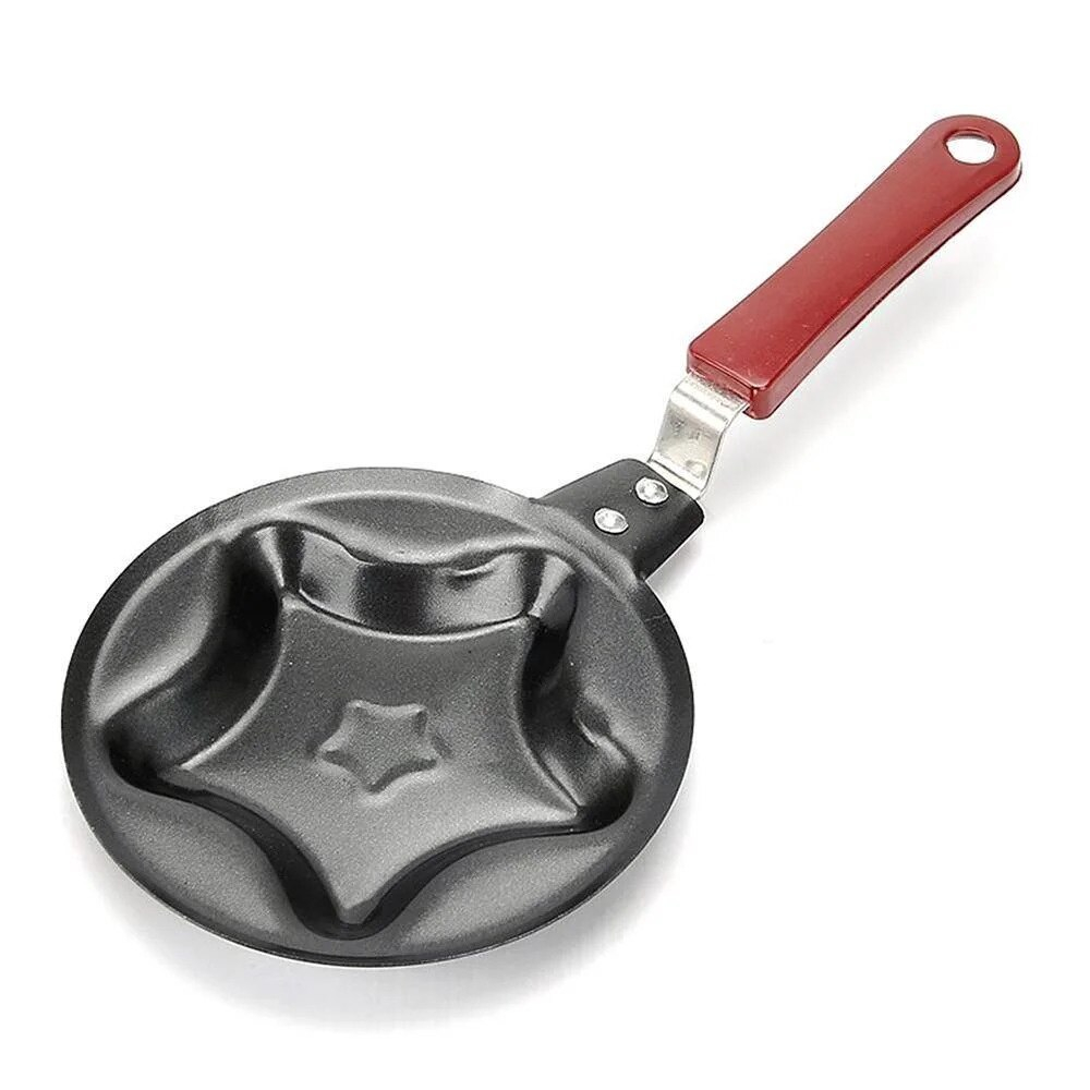 Mini tigaie in forma de stea din inox,non-aderenta,12x26 cm