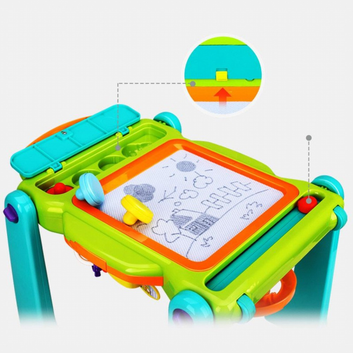3-in-1 Antemergător și Centru cu Activități Interactive [7]