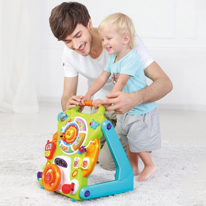 3-in-1 Antemergător și Centru cu Activități Interactive [8]