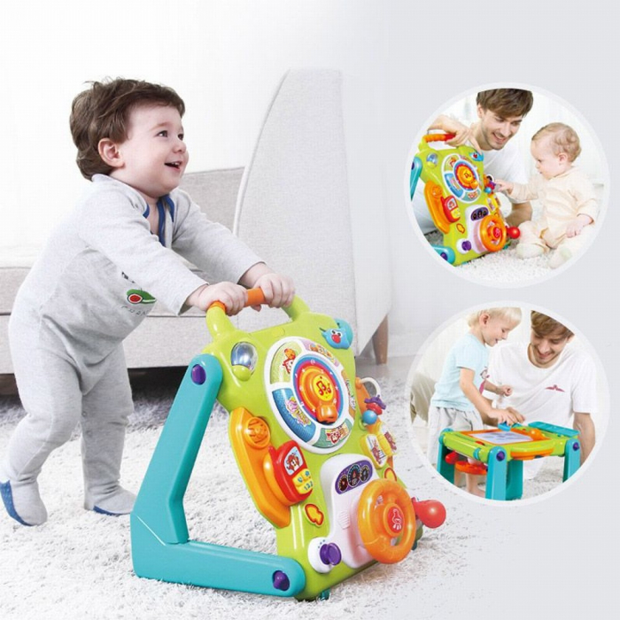 3-in-1 Antemergător și Centru cu Activități Interactive [6]