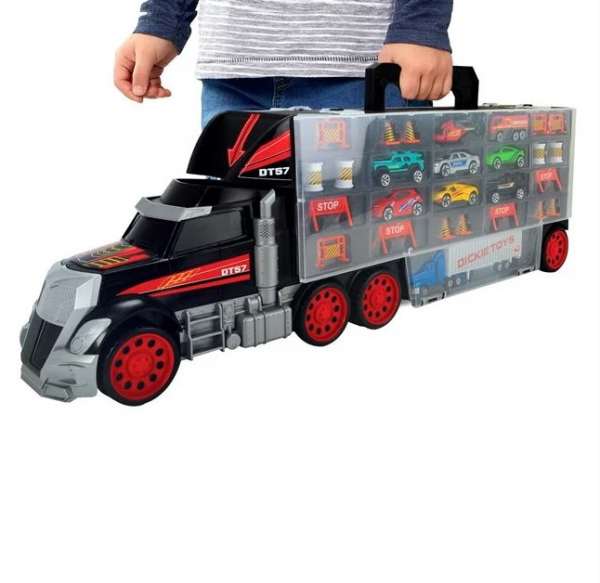 Camion cu masini si rampa care stocheaza pana la 28 de vehicule pe 4 niveluri [4]