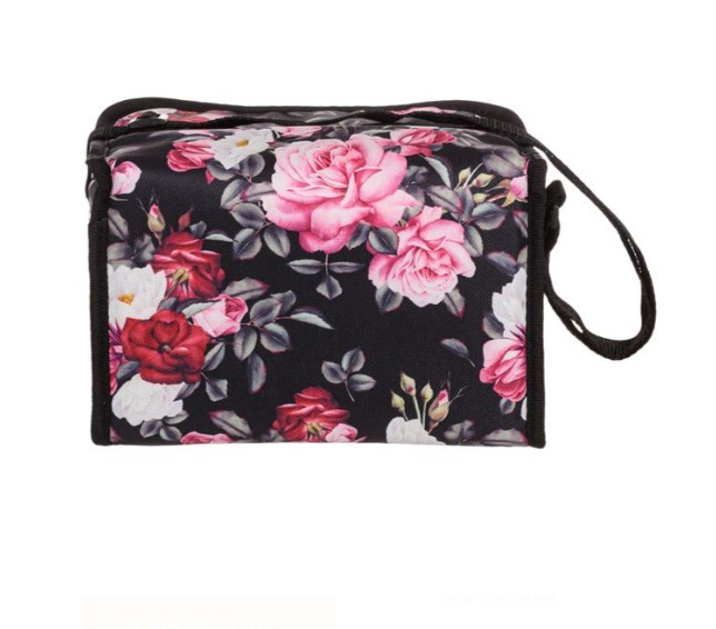 Geantă Termoizolantă cu Design Floral - Menține Alimentele la Temperatură Ideală! [3]