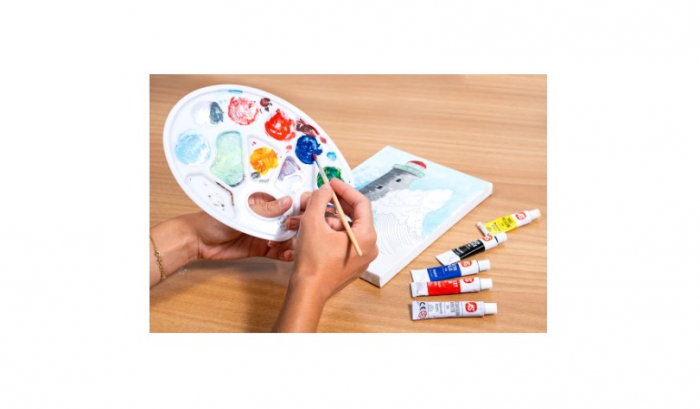 Set creativ pentru desen - Mini Atelierul de pictura [5]