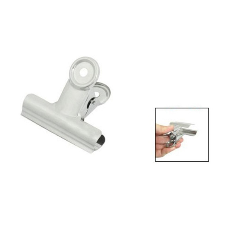 Clipsuri metalice Office Cover DL0013 6103, inox, 50 mm, argintii, cutie 6 bucăți [3]