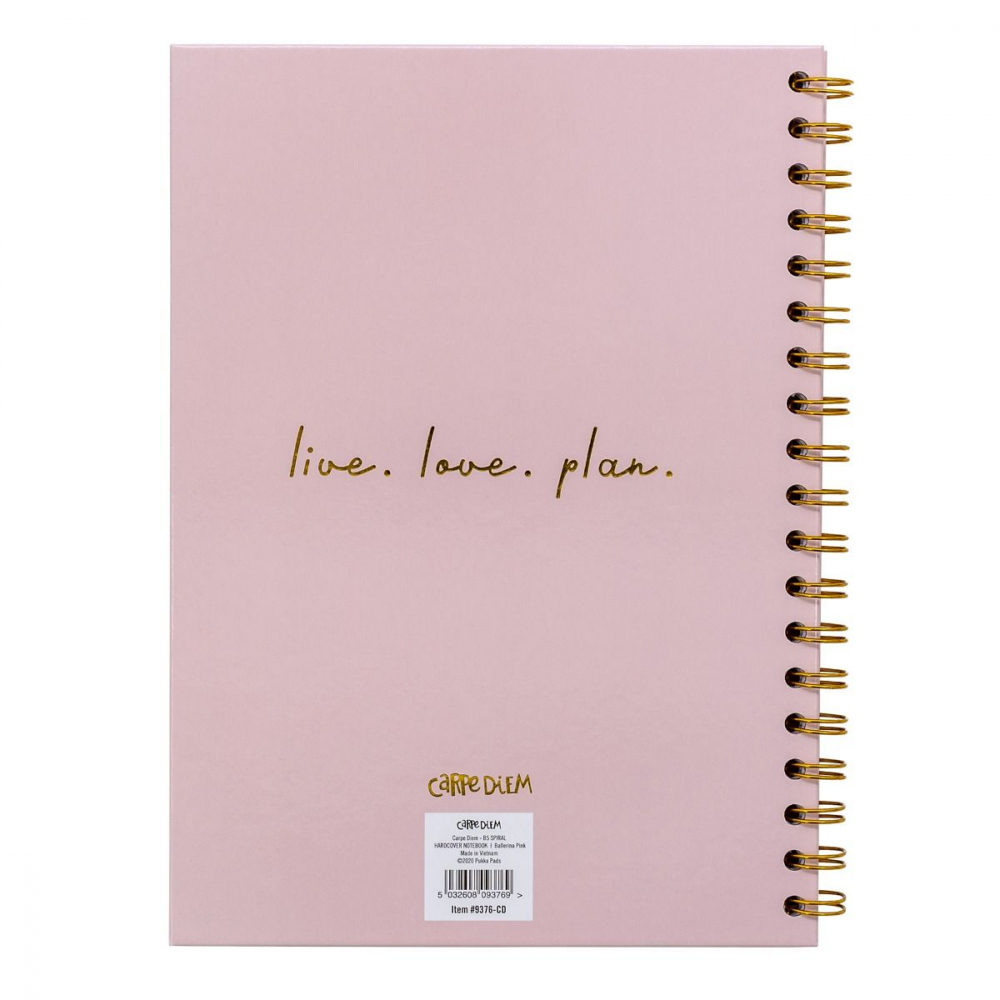 Agenda cu spirala și separatoare Pukka Pad Balerina Pink, B5, 160 pagini [6]