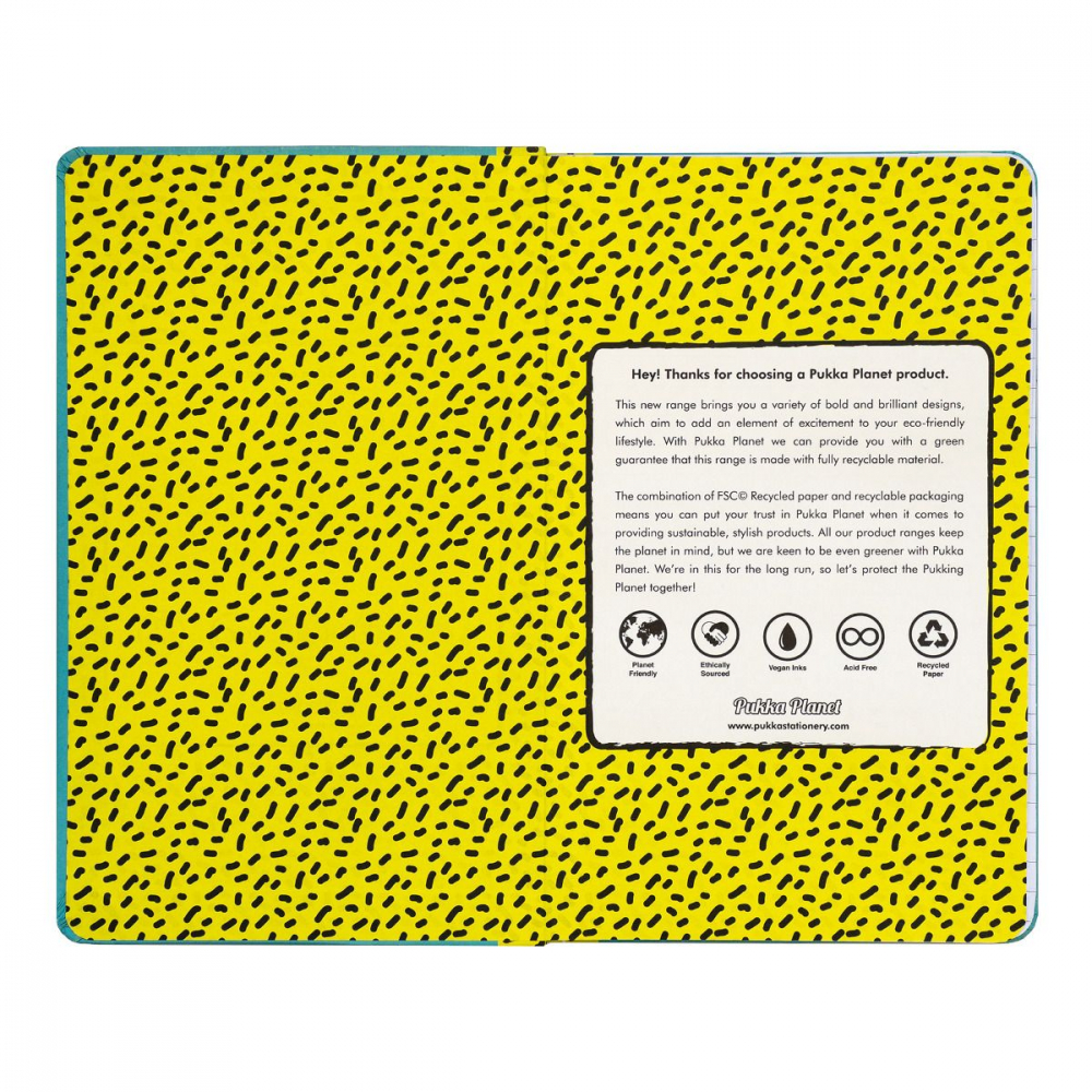Agenda Pukka Pad „Now I Have Your Attention” – Eco, 192 Pagini, Format Compact [3]