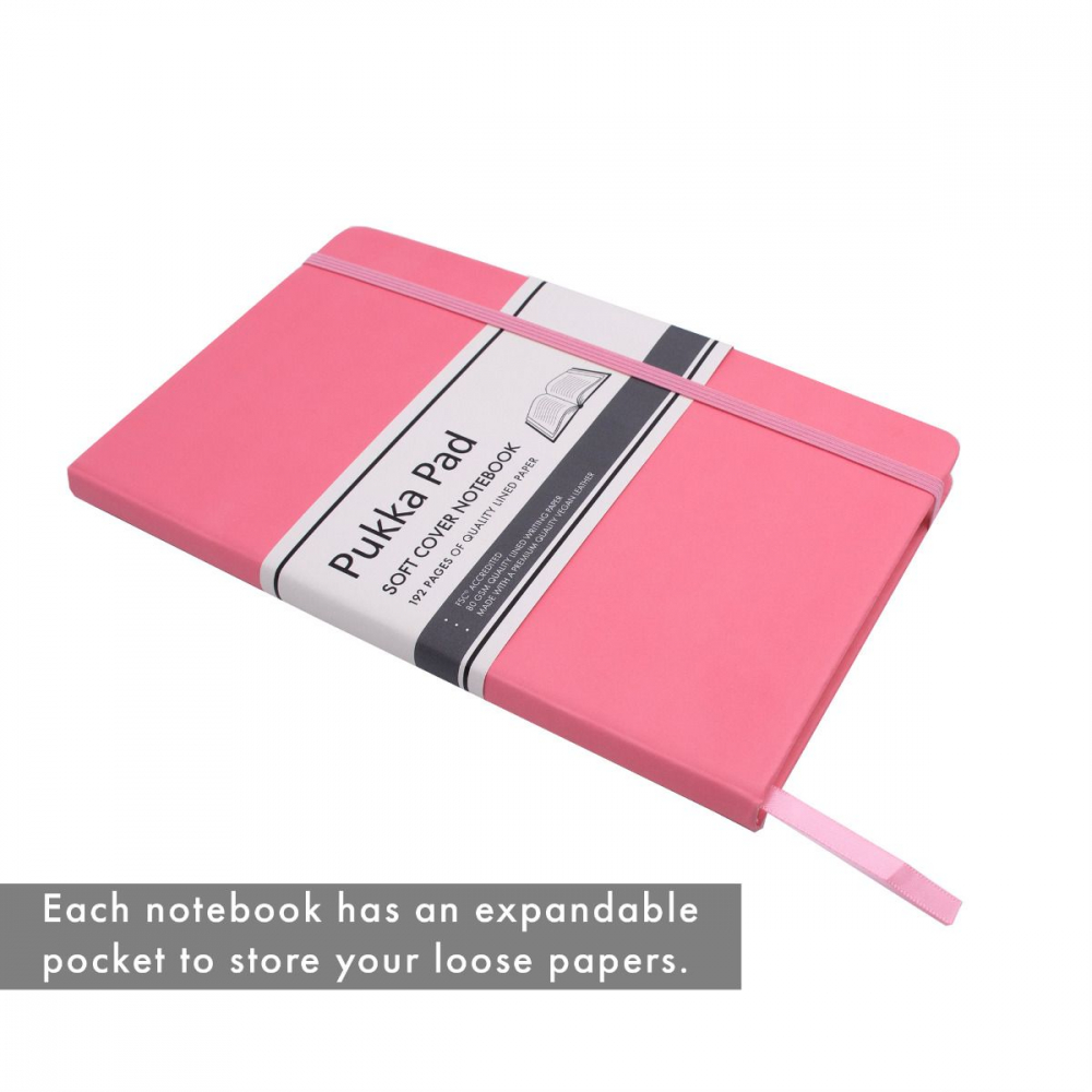 Agenda Pukka Pad Signature PU coperta soft A5 dictando, 192 pag, 80 g, 21.5 x 13.5 cm [4]