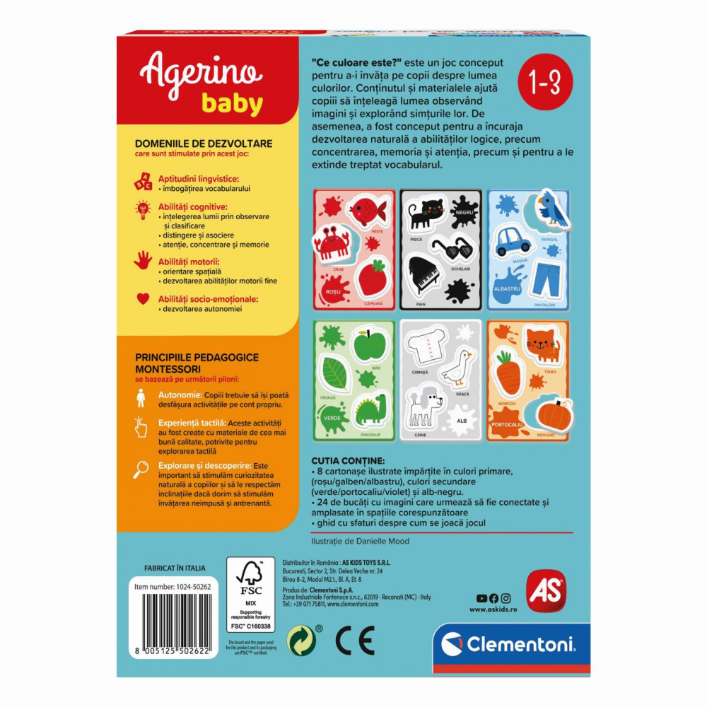 AGERINO BABY MONTESSORI RECUNOASTEREA CULORILOR [6]