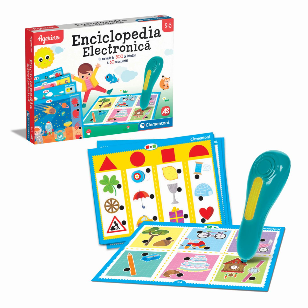 AGERINO ENCICLOPEDIA ELECTRONICA CU STILOU 3 5 ANI [5]