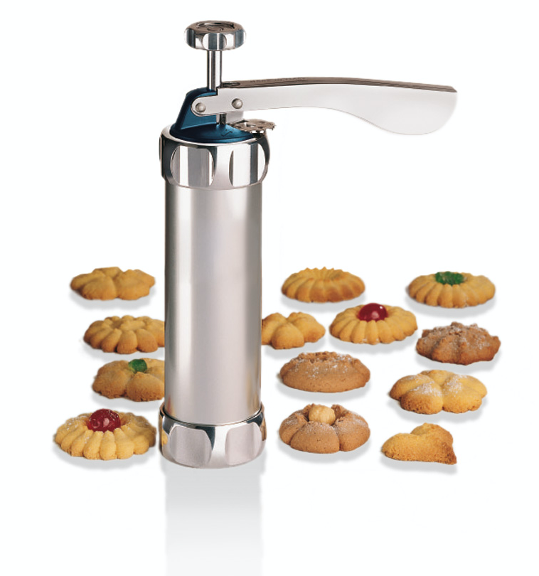 Aparat pentru facut biscuiti si fursecuri, inox, 20 modele [3]