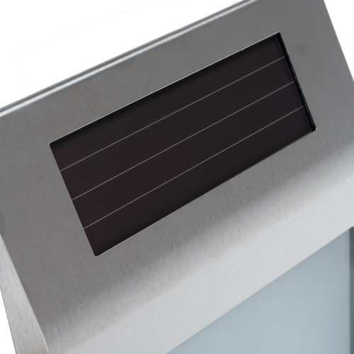Aplica solara cu led pentru iluminarea numarului de la casa,20x18 cm [11]