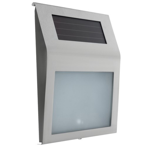 Aplica solara cu led pentru iluminarea numarului de la casa,20x18 cm [10]