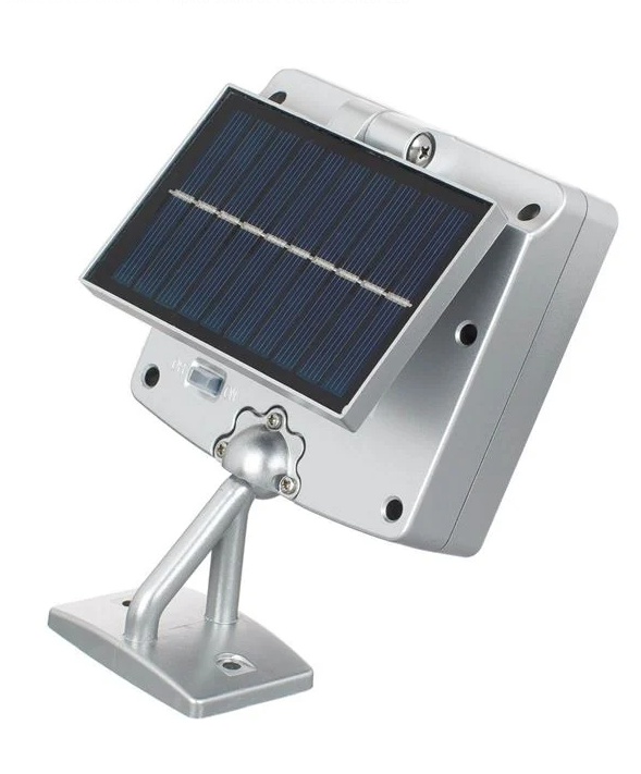 Aplica solara de perete LED cu senzor, 10x7x20 cm [3]