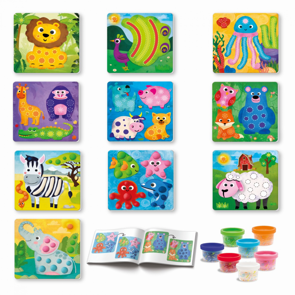 AS ART SET 7 BORCANASE DE PLASTILINA ANIMALE [2]