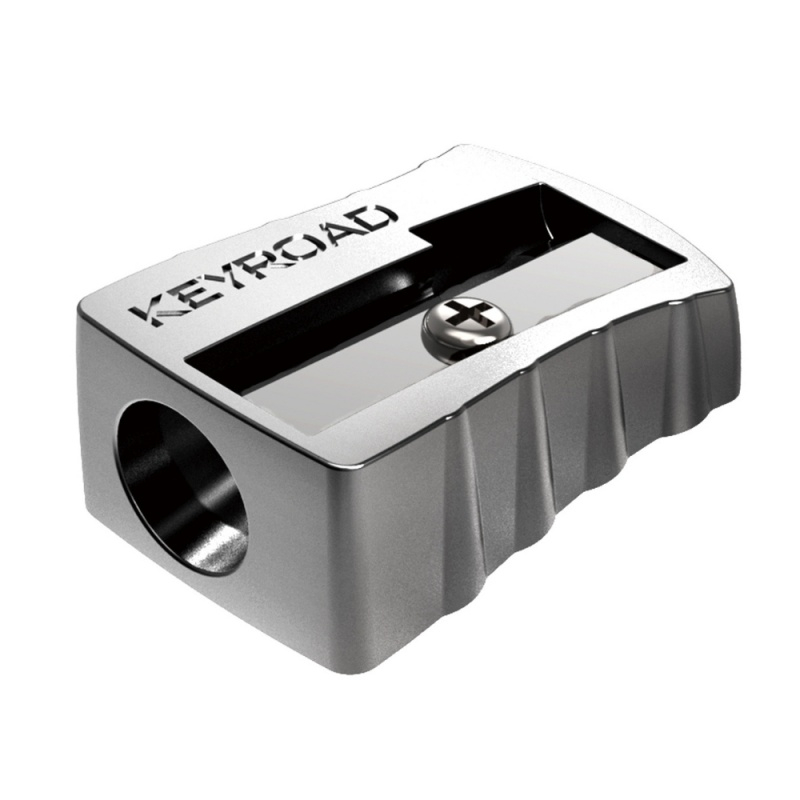 Ascutitoare simpla Keyroad metalica, 1 orificiu, blister 2 buc [2]