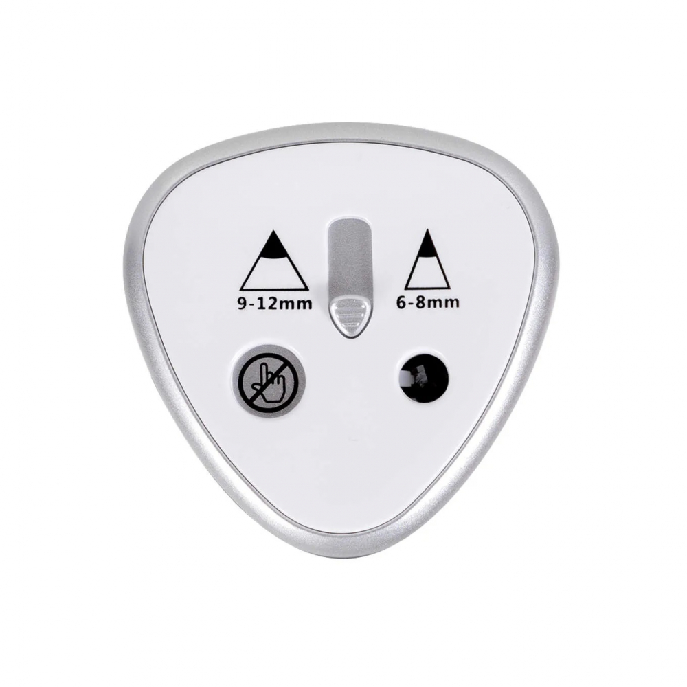 Ascutitoare Strigo dubla electrica pentru creioane,alimentare 4 baterii AA neincluse,negru [3]