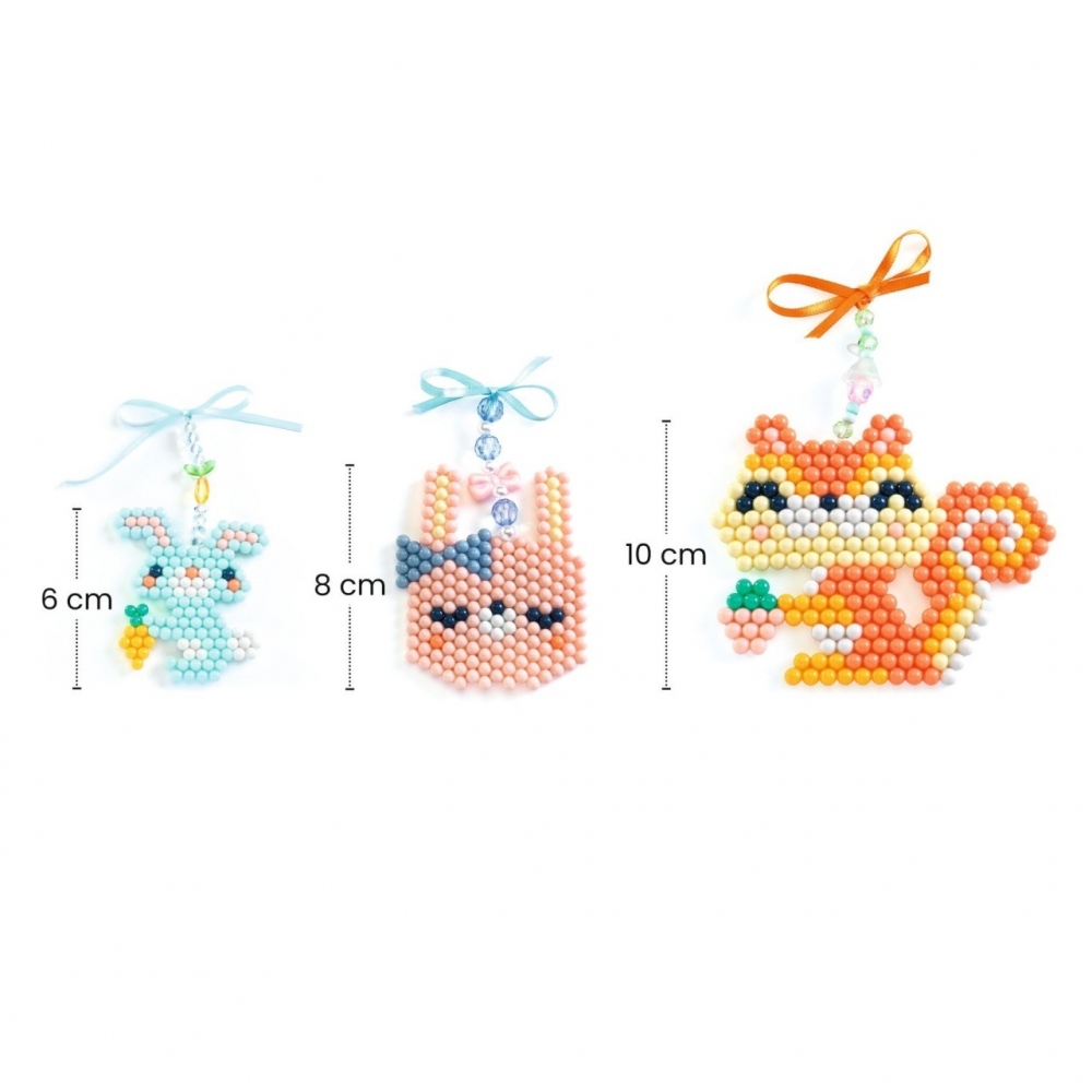 Atelier creativ cu margele Animalute norocoase, Djeco [2]