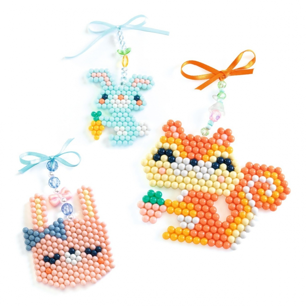 Atelier creativ cu margele Animalute norocoase, Djeco [4]