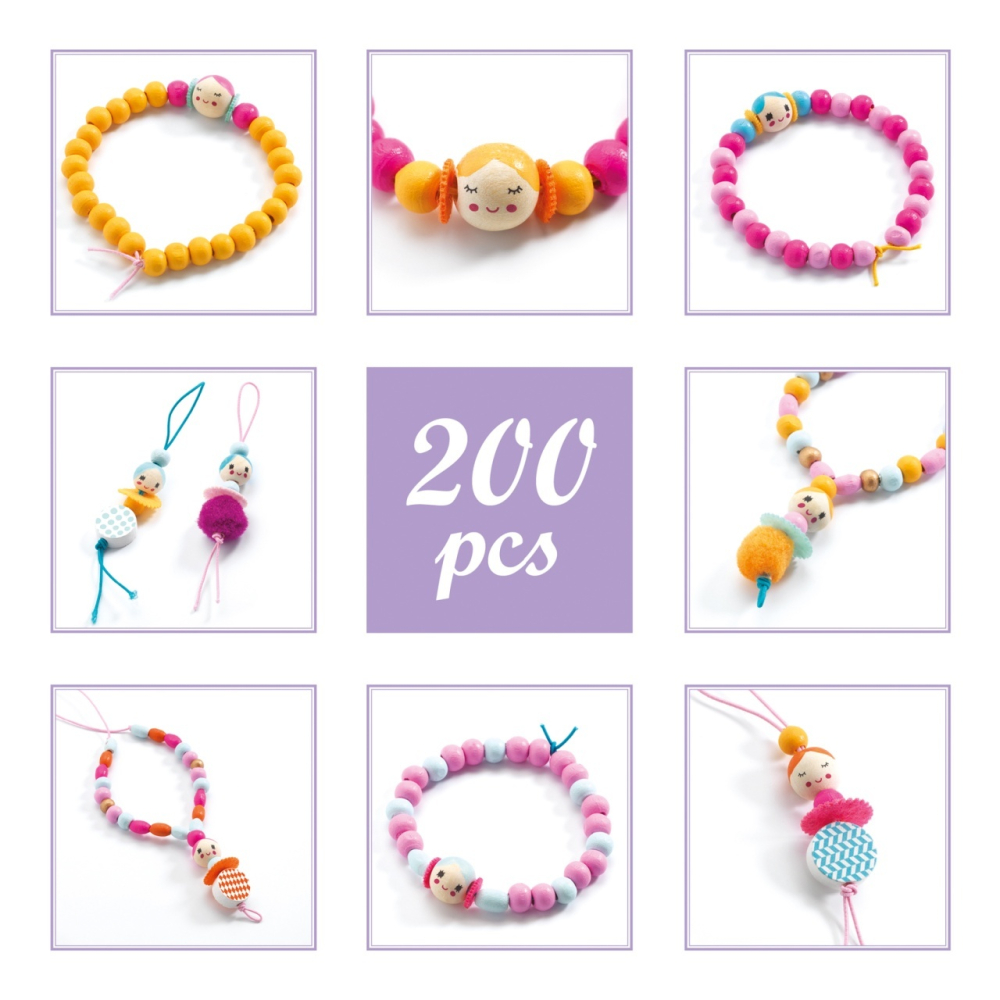 Atelier creativ Margele si figurine, Djeco [2]