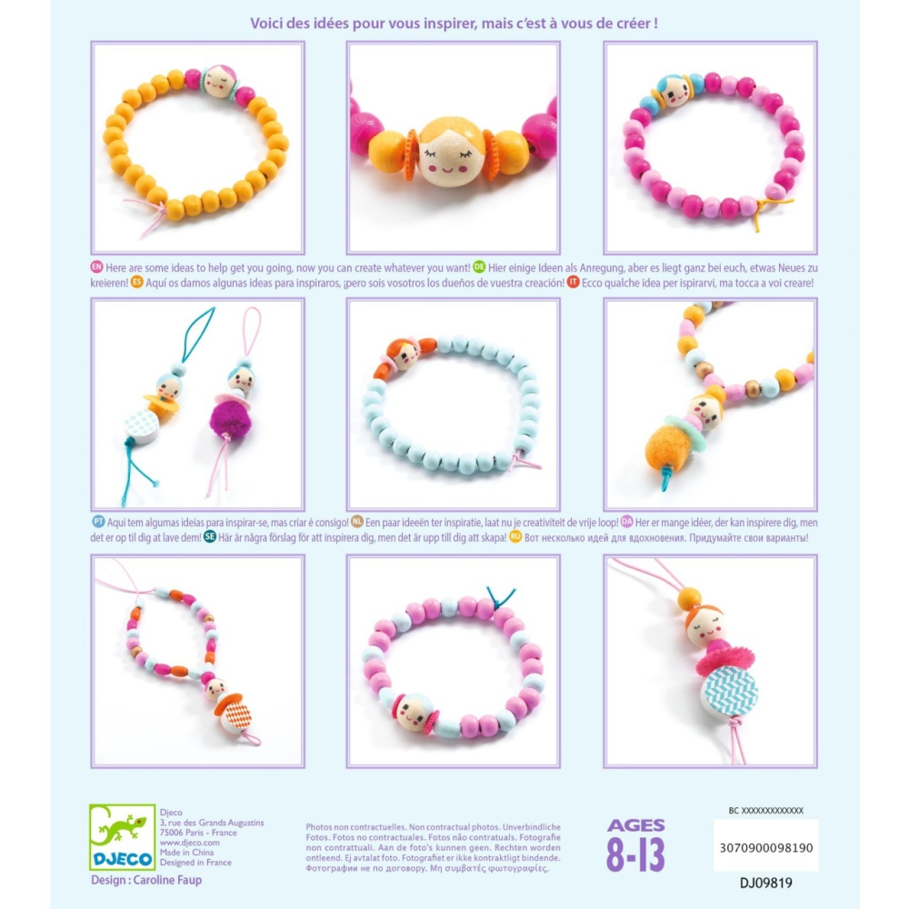 Atelier creativ Margele si figurine, Djeco [4]