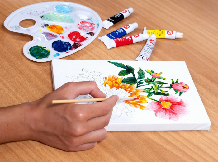 Atelier de pictura acrylic mini natura [4]