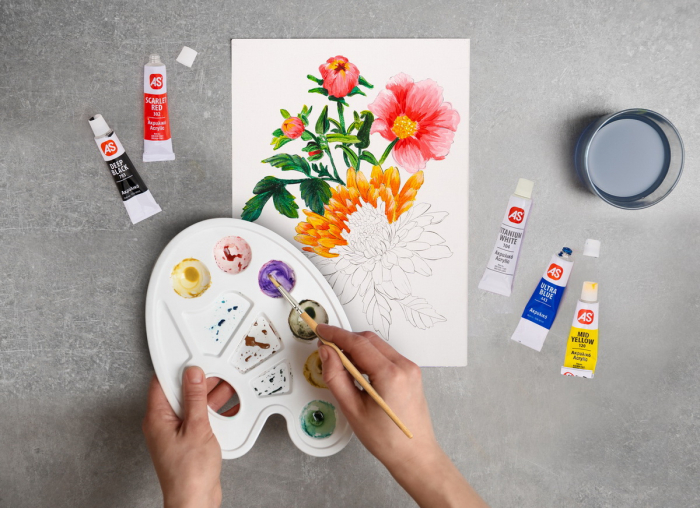 Atelier de pictura acrylic mini natura [3]