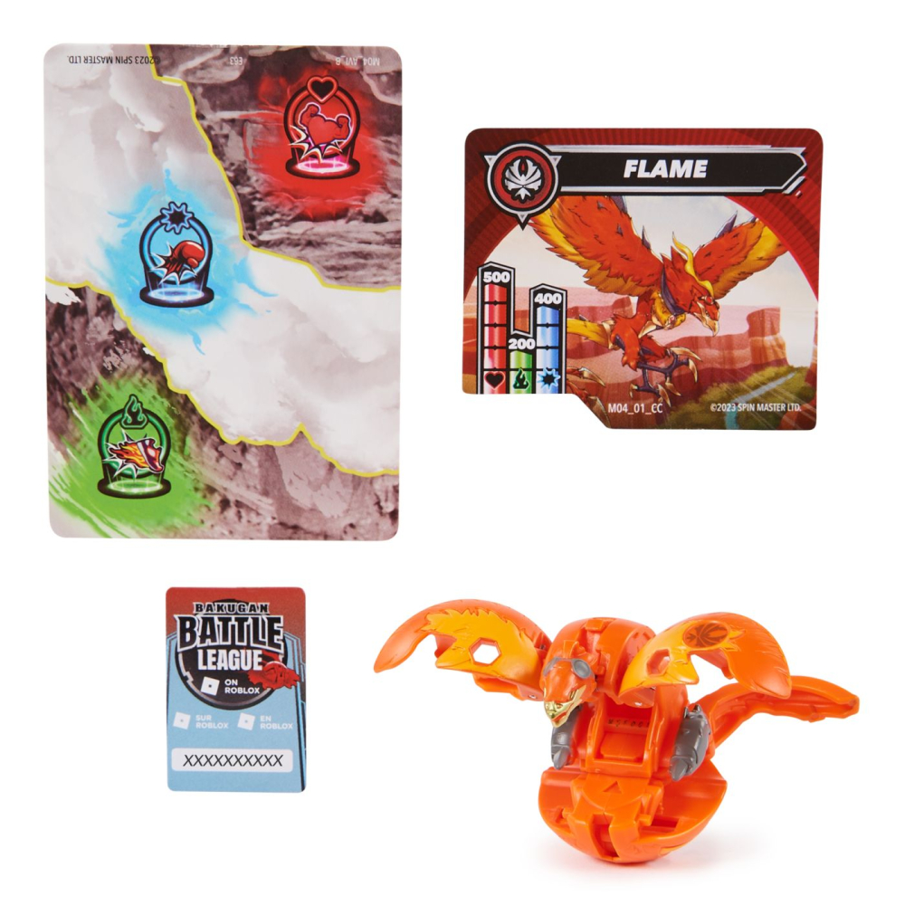 BAKUGAN CORE PACHET DE BAZA FLAME [5]