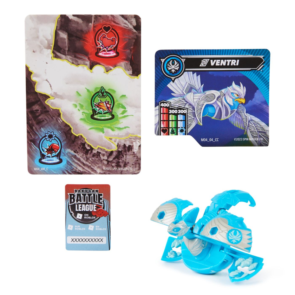 BAKUGAN CORE PACHET DE BAZA TITANIUM VENTRI [5]