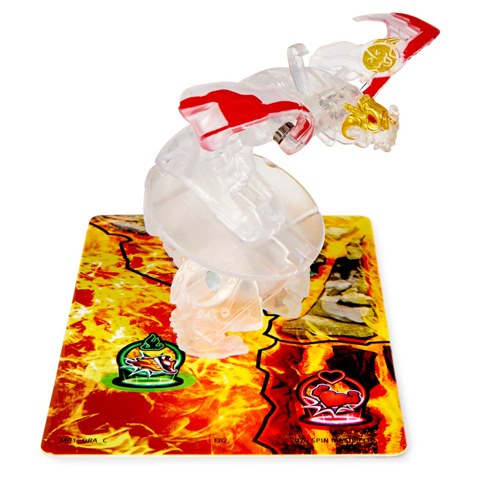 Bakugan Pachet de Baza Titanium Dragonoid Alb  [7]