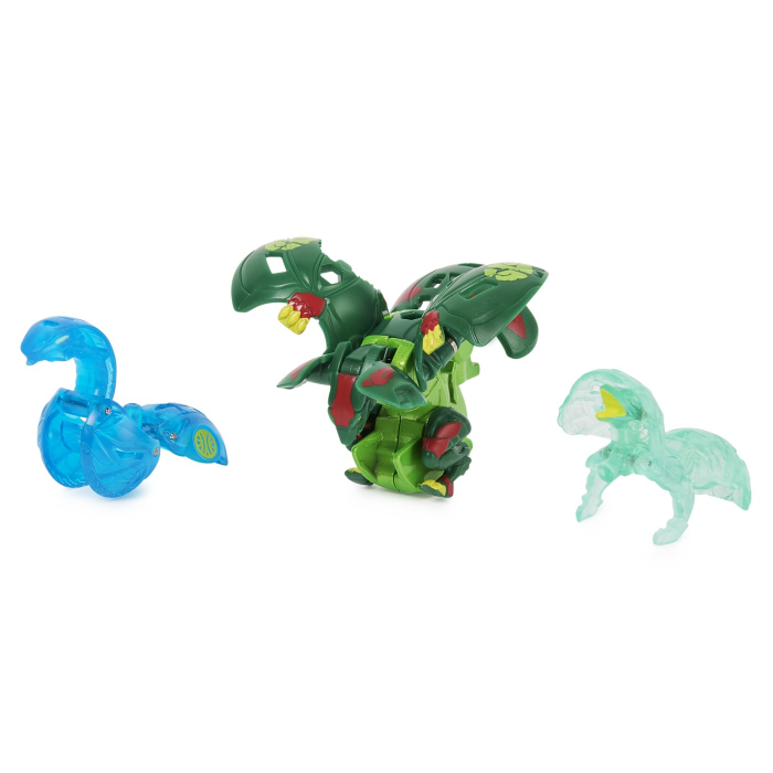 Bakugan Platinum Powerup S4 - Griswing Nano Shadow și Nano Lancer [4]