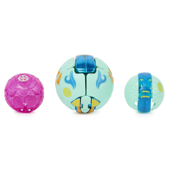 Bakugan Platinum Powerup S4 Sectanoid Nano Widow și Nano Sludgem [3]