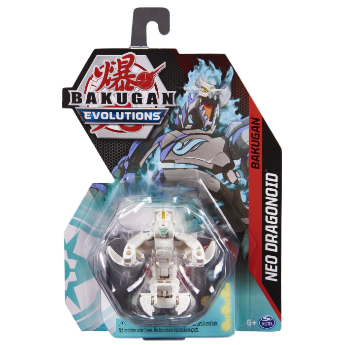 Bakugan S4 Bila Clasica Neo Dragonoid Alb