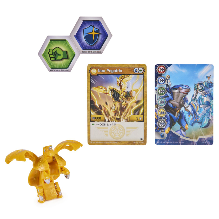 Bakugan S4 Bilă Clasică Neo Pegatrix Galben  [2]