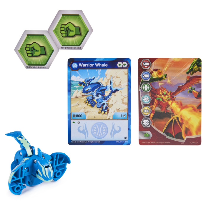 Bakugan S4 Bilă Clasică Warrior Whale  [2]