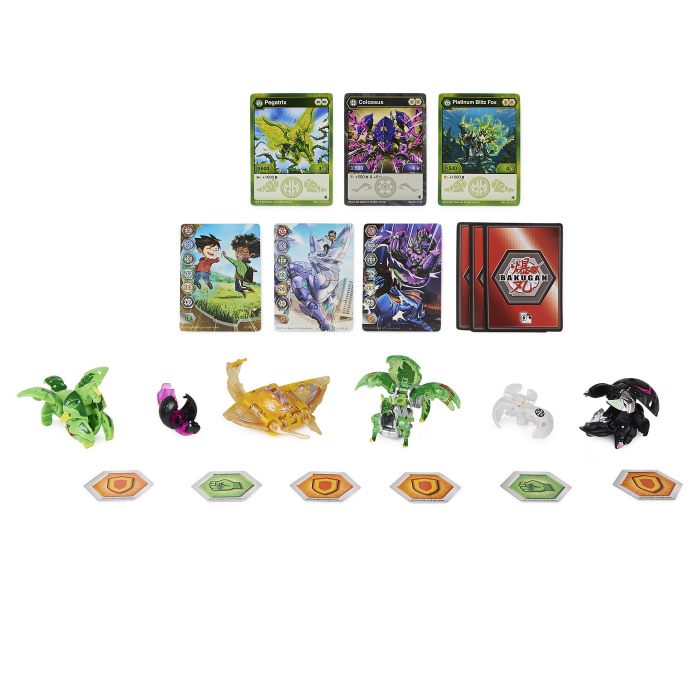 Bakugan s4 pachet starter 4 piese blitz fox [2]