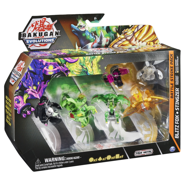 Bakugan s4 pachet starter 4 piese blitz fox [8]