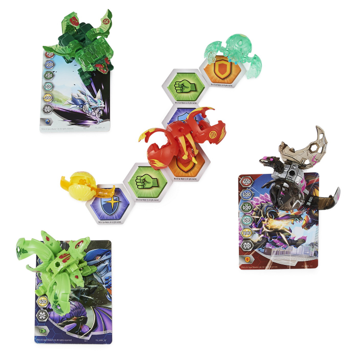 Bakugan s4 pachet starter 4 piese dragonoid [5]