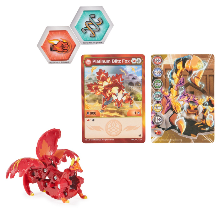 Bakugan S5 Platinum Blitz Fox  [2]